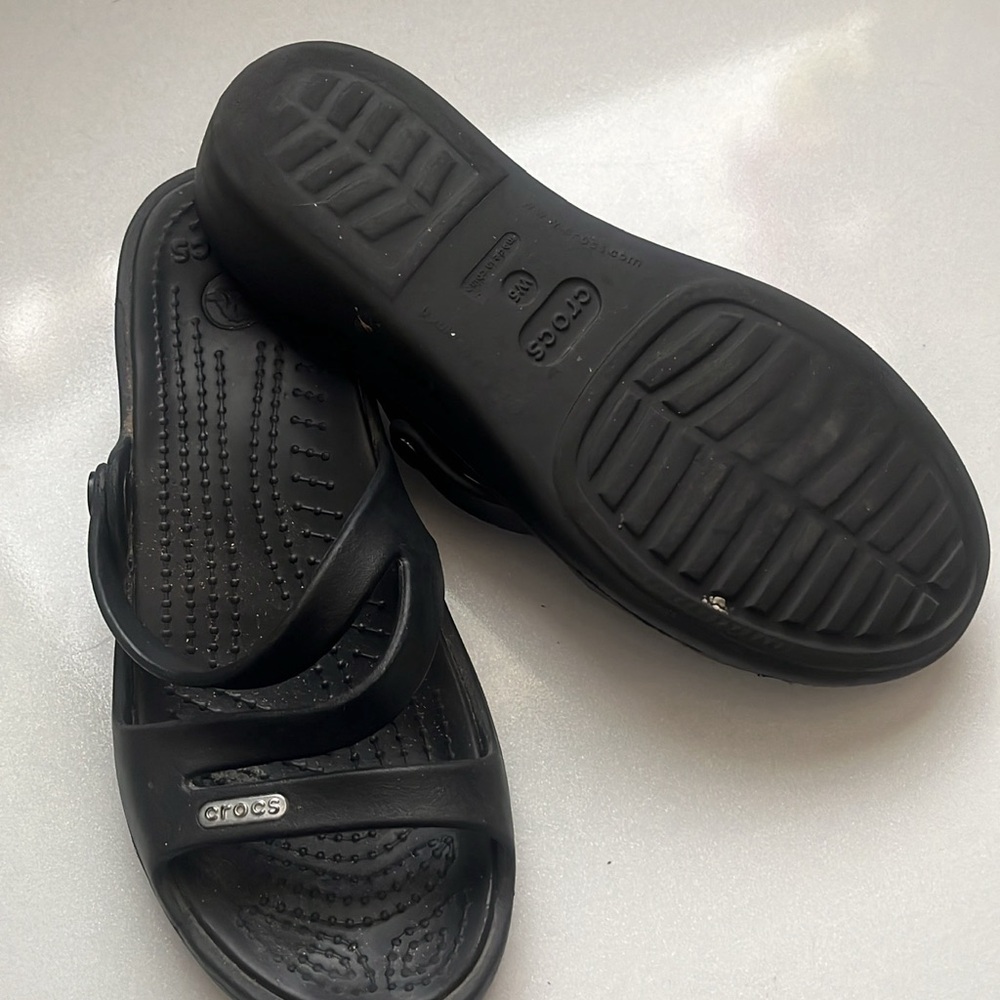 Crocs Women's Black Sandals
